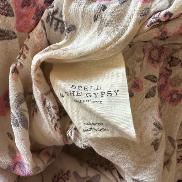 SPELL Maisie Playdress - Strawberries & Cream - Picture 6 of 8